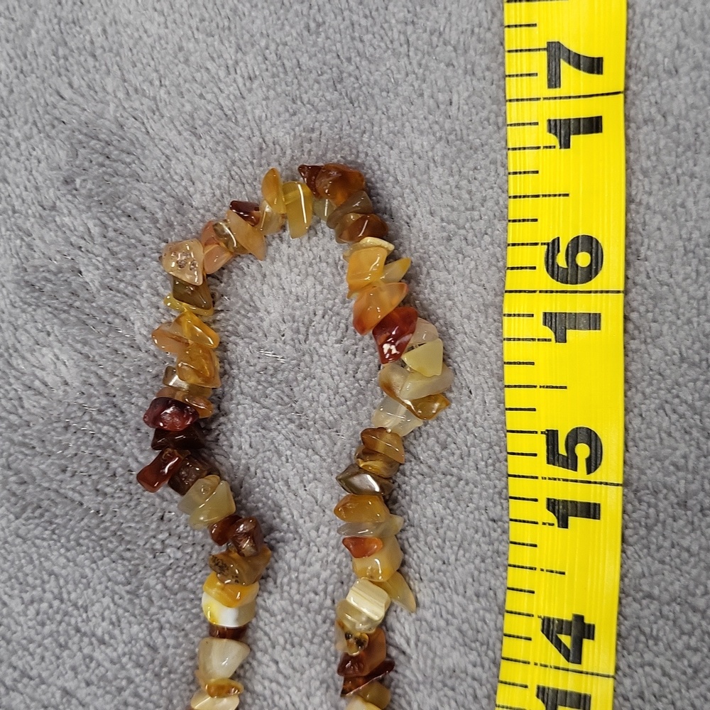 Polished Agate Necklace - Picture 4 of 4